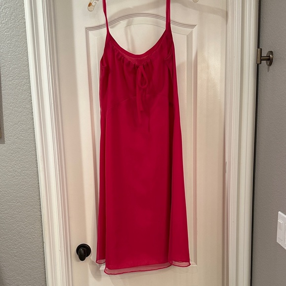 Sheer Raspberry Cover-Up with Matching Neglige - Picture 7 of 11